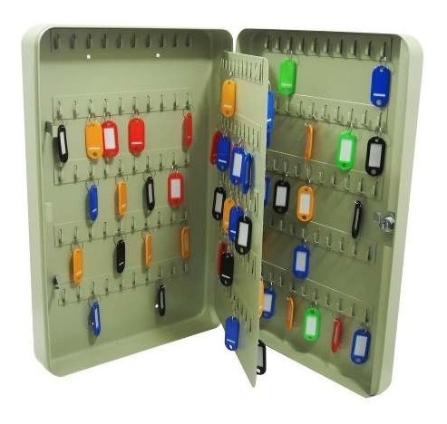 Caja Para 200 Llaves C/llavero De Colores 46 Cm Obi