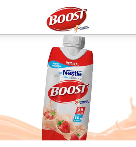 Pack 27pzs Boost Suplemento Con Proteína 330ml C/u