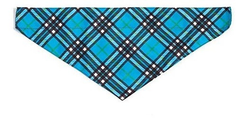 The Worthy Dog Plaid Pattern Neck Tie Bandana Comoda Corbat