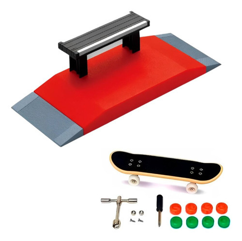 Patín de dedos y pista Street Bench Manobra 050940 - Juguete