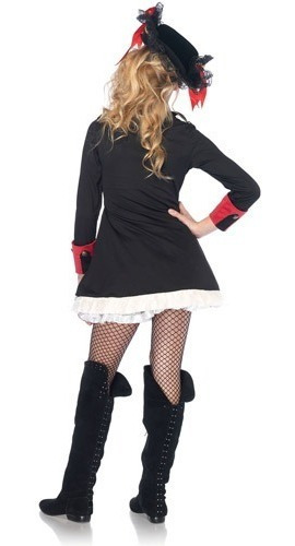 Disfraz Para Adolescente Linda Capitán Pirata Halloween 