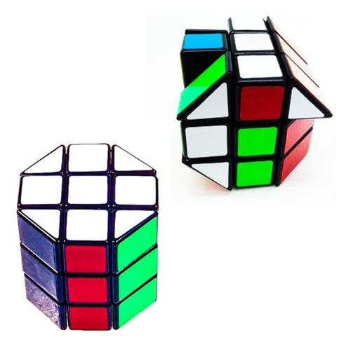 Cubo Mágico Octogonal 3x3 Cube World Magic 6 Colores