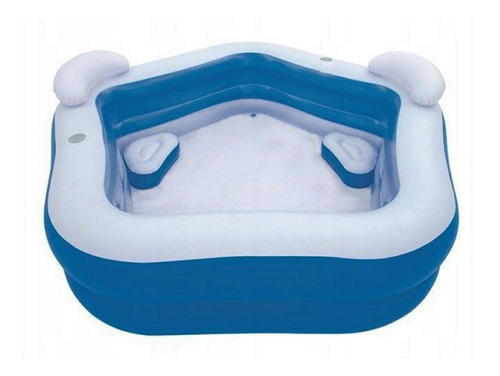 Alberca Inflable Pentágono Con Asientos Port Jacuzzi Bestway