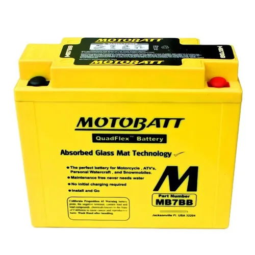 Bateria Motobatt Gel 12n7a-3a Motomel Skua Honda Storm