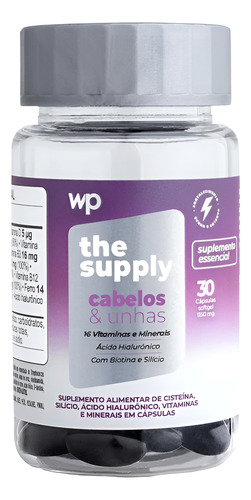 Kit Cabelos E Unhas Wpink (2 Potes) 60 Cápsulas Total