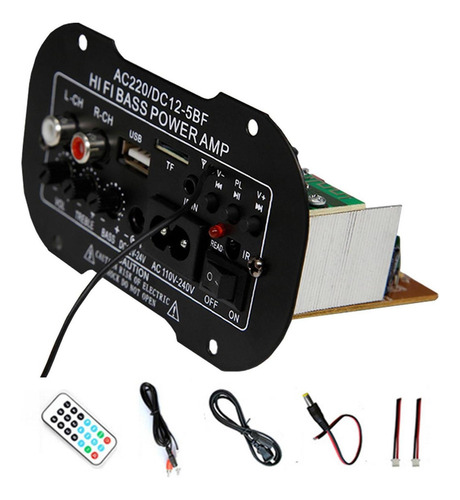 Subwoofer Hi-fi Bass Power Placa Amp Mini Amplificador
