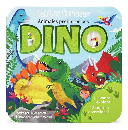 Libro: Spanish Language Peek-a-flap Dino Dinosaurios - Child