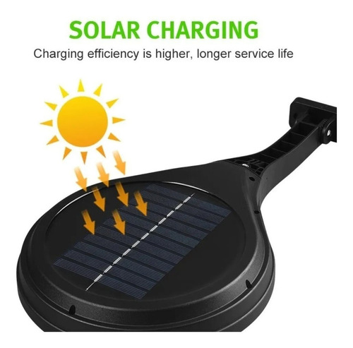 Imagen 5 de 8 de Reflector Luz Solar Con Control Sensor Movimiento Exterior