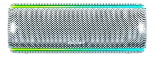 Parlante Sony Extra Bass XB31 SRS-XB31 portátil con bluetooth waterproof blanca 