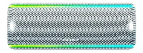 Parlante Sony Extra Bass XB31 SRS-XB31 portátil con bluetooth waterproof blanca