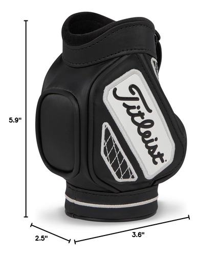 Organizador De Escritorio Titleist Serie Tour Negro Blanco