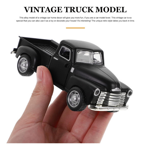 Kisangel Decoración De Automóvil Vintage, Modelo De Camionet