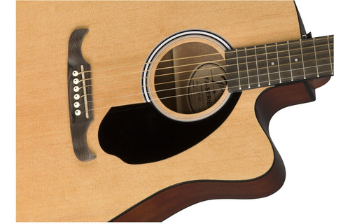 Guitarra Electroacústica Fender Fa-125ce Dread Natural Orientación De La Mano Diestro Color Natural
