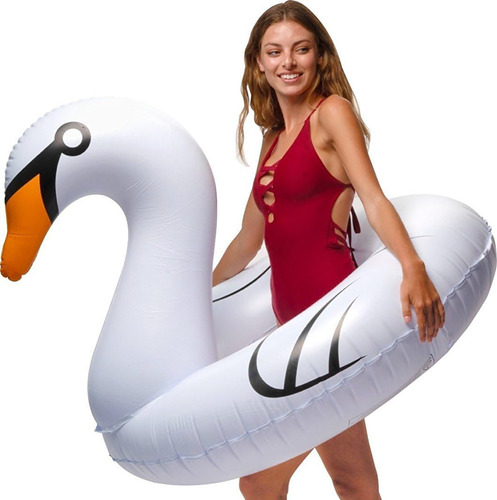 Flotador De Piscina De Tubo De Cisne | Hinchable Premiu...