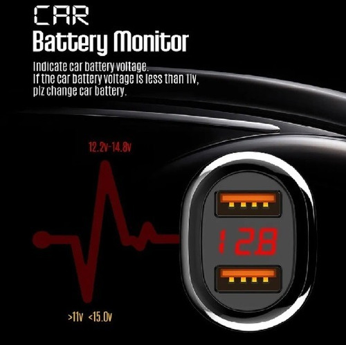 Cargador Carga Rápida Carro Ldnio C2 Led 36w Usb iPhone