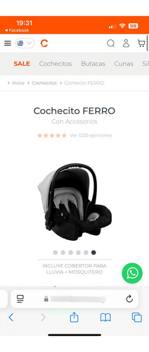 Coche Carestino Ferro (Usado)