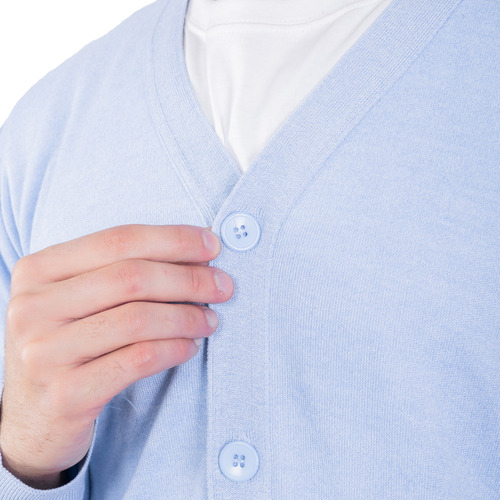 Cardigan Hombre Saco Hilo Botones Premium - Estilo Y Confort