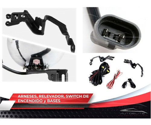 Imagen 4 de 7 de Kit Faros Niebla Parrilla Mini Cooper 2011 2012 2013 2014 2015 2016 Con Switch Arnes Y Relevador