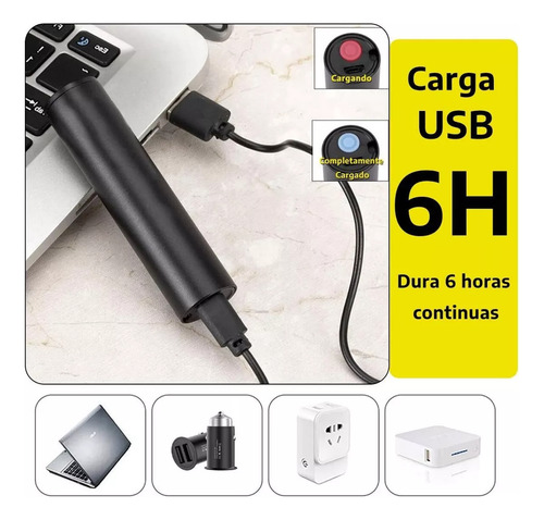 Lámpara Ultravioleta Recargable 365nm, Luz Negra Portátil