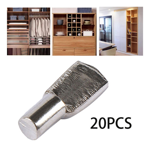 20 Piezas Soportes De Pasador De Soporte En Forma De L