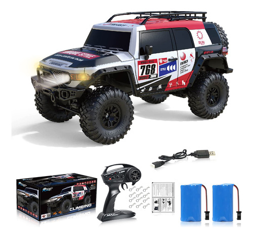 Rc Cars Rc Crwaler Escala 1/10 Rtr Control Remoto 4wd 2.4ghz