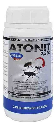 Atonit 2,5 Ec (250 Cc)