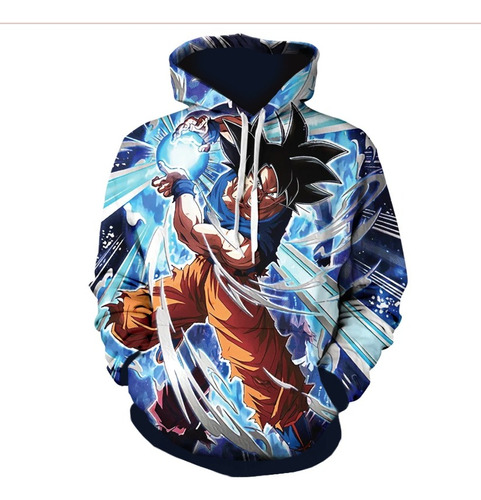Buzo,buso,hoodie Dragon Ball Z Red Adulto 3d Hombre Mujer