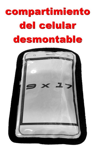 Imagen 3 de 9 de Bolso Porta Celular Con Alforja Para Bicicleta Muy Firme