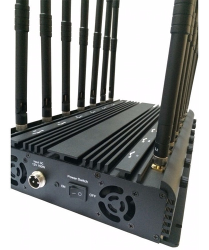 Bloqueador 16 Antenas Gps,4g,3g,gsm,cdma,wi-fi,cel,vhf Etc.