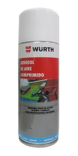Aire Comprimido Wurth 400ml Remueve Polvo Suciedad - Ft