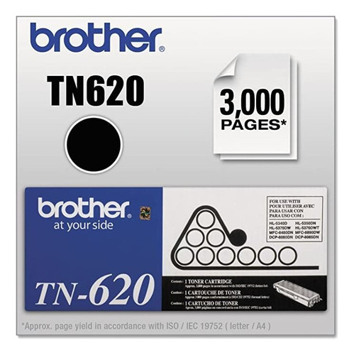 Brother Tn620 - Cartucho De Tóner (rendimiento De  Página.