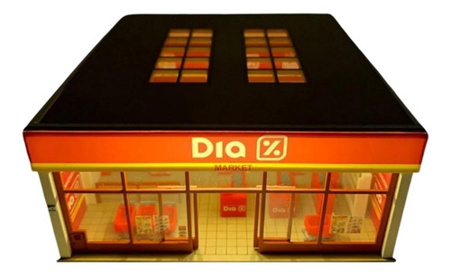 Super Dia Ho 1/87 Con Luz Construcción Para Armar Miniature