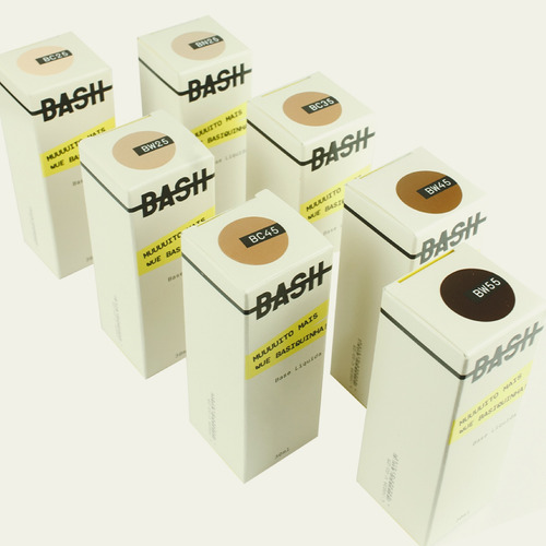 Base de maquiagem em base líquida Bash Base Bash Base Líquida Natural Bash Base Líquida tom bc45 - 30mL