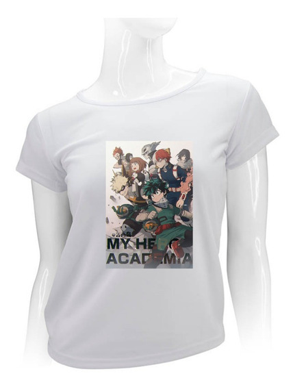 Boku No Hero Academy Pm575 Polera Mujer Boku No Hero Academy Pm575 Polera Mujer