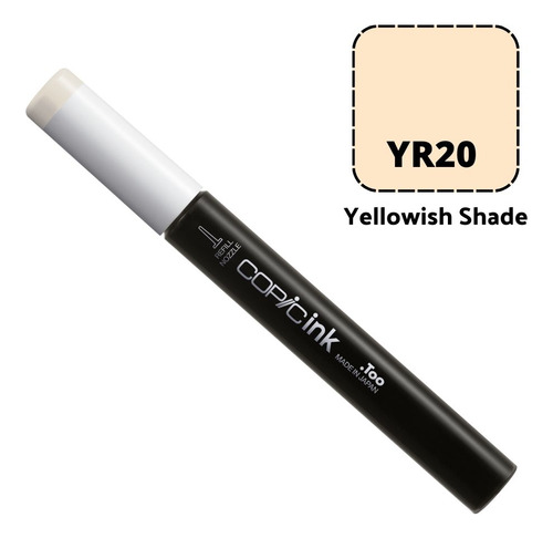 Refil Copic Ink Para Sketch Ciao Classic Cor Yellowish Shade