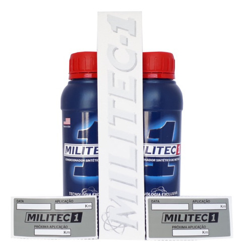 2 Militec-1 - Original 200ml + ( Etiqueta +adesivo) 