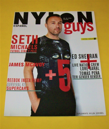 Seth Michaels Revista Nylon Mexico 2014ed Sheeran Mcavoy
