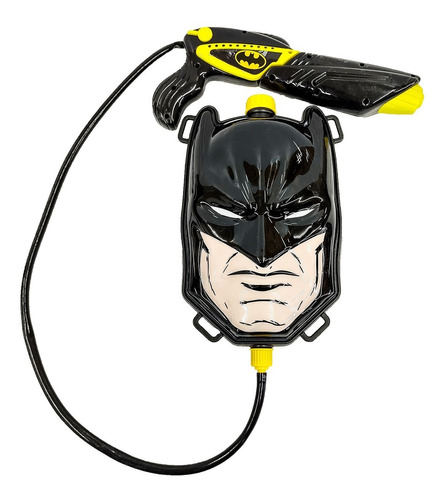 Pistola De Agua Mochila Con Tanque Cara De Batman