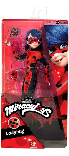 Miraculous Muñeca Lady Bug Y Tikki Nuevo Traje 30cm (Usado)
