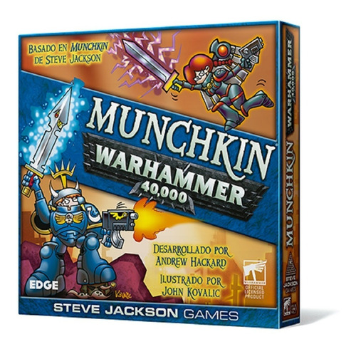 Munchkin Warhammer 40.000 Juego De Mesa En Español