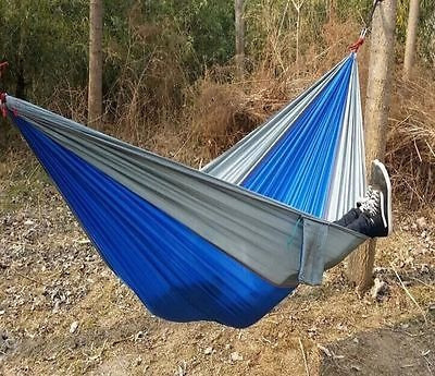 Doble Hamaca Árbol 2 Personas Persona Patio Cama Columpio Po