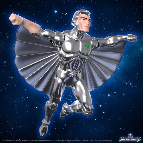 Silverhawks Ultimates Quicksilver Toy Version Super 7