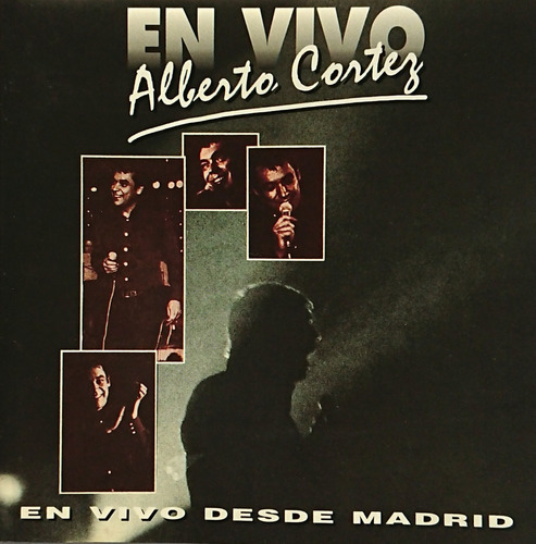 Alberto Cortez Cd En Vivo En Madrid 1978 Importado Como Nuev