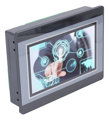Controlador Plc De Pantalla Táctil Hmi 7 Pulgadas, Salida De