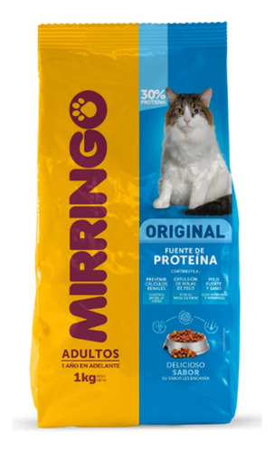 Mirringo Original Gato Adulto | Alimento Gato X 1 Kg