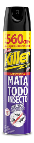 Killer Mata Todo Insectos Caja X 12 560cc Grande