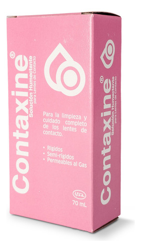 Solución Para Lentes De Contacto Contaxine 70 Ml