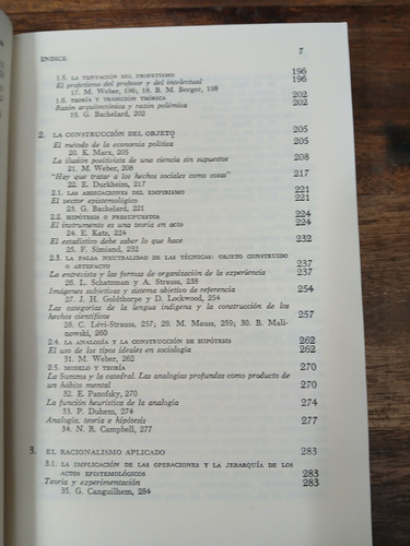 El Oficio Del Sociologo - Bourdie, Passeron (Usado)