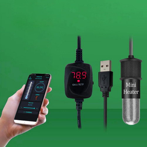 Calentador De Acuario Bluetooth 10w Bluetooth Varilla De