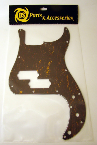 Pickguard Tricapa Bajo Precision Ds Parts Rojo Tortoise A72